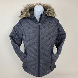 Eddie Bauer Goose Down Puff Jacket Coat